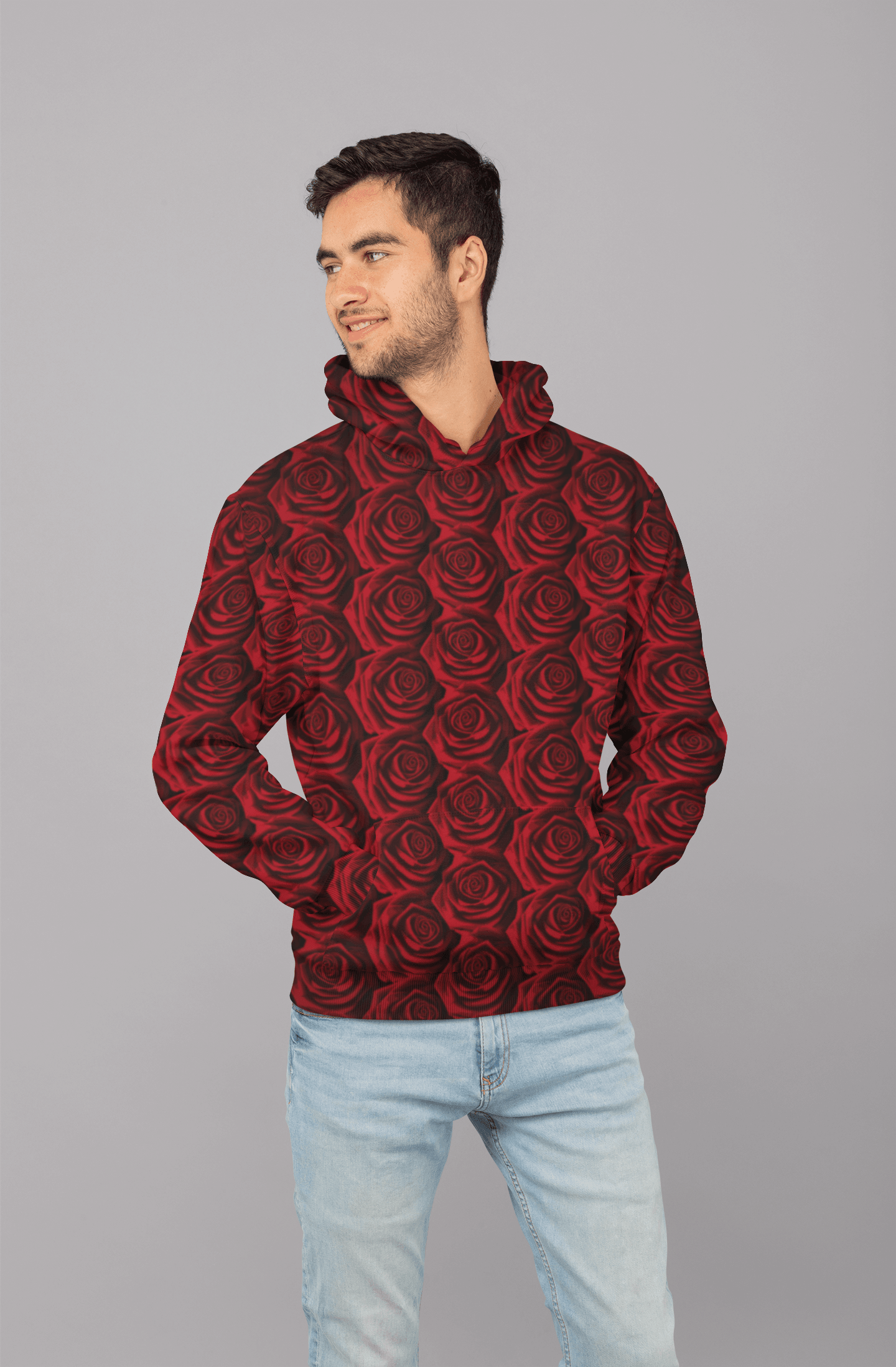 Moody Roses Premium Pullover Hoodie