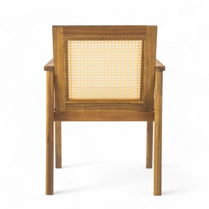 Preston Outdoor Dining Chair with Cushion Set