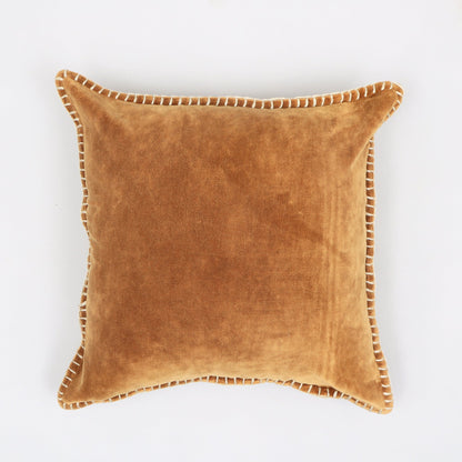 Olivia Stonewashed Velvet Pillow – 19" Square