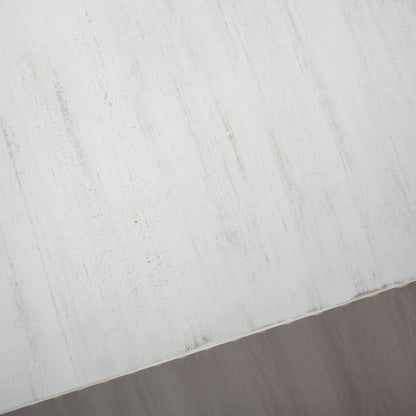 Washed White Console Table, 59in Entryway Table