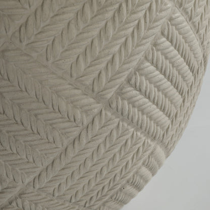 Round Concrete Planter Set of 2