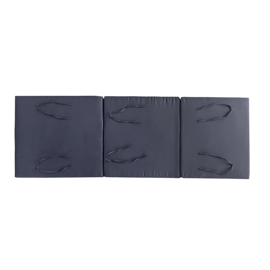 Gray Broadway Ian Chaise Lounge Cushion (Triple Folds)