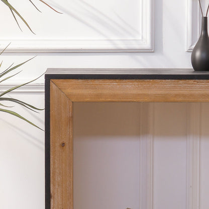 59in Modern Wood Console Table - Entryway & Sofa Table
