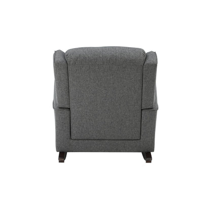 Fabien Rocking Chair in Gray