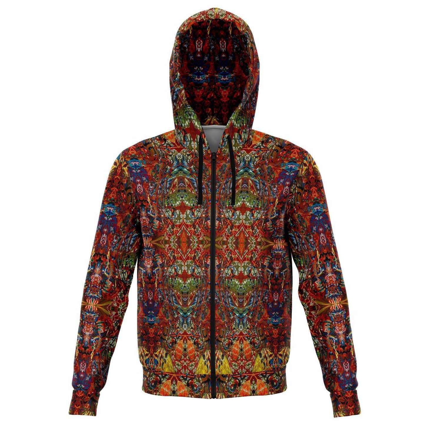 LIQUID NIRVANA SACRED CONNECTIONS PREMIUM ZIP UP HOODIE