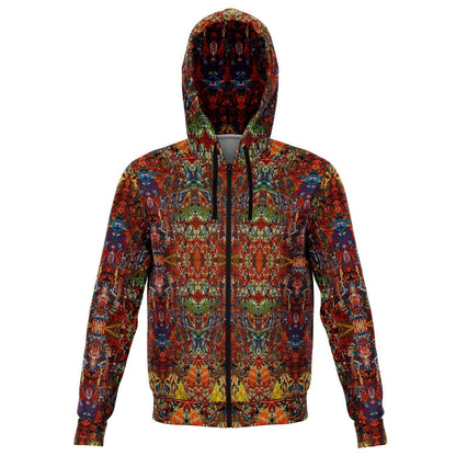 LIQUID NIRVANA SACRED CONNECTIONS PREMIUM ZIP UP HOODIE