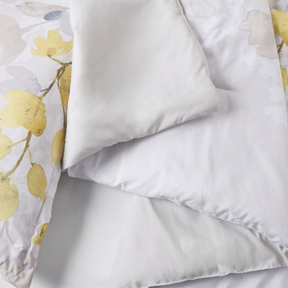 Comforter Set with Bed Sheets Yellow Full