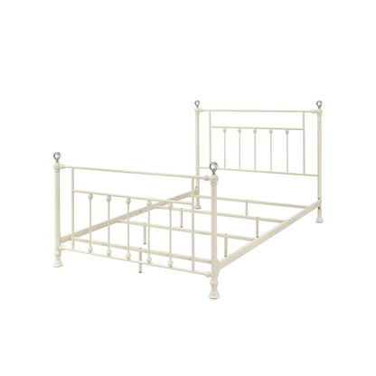 Comet White Finish Full Bed