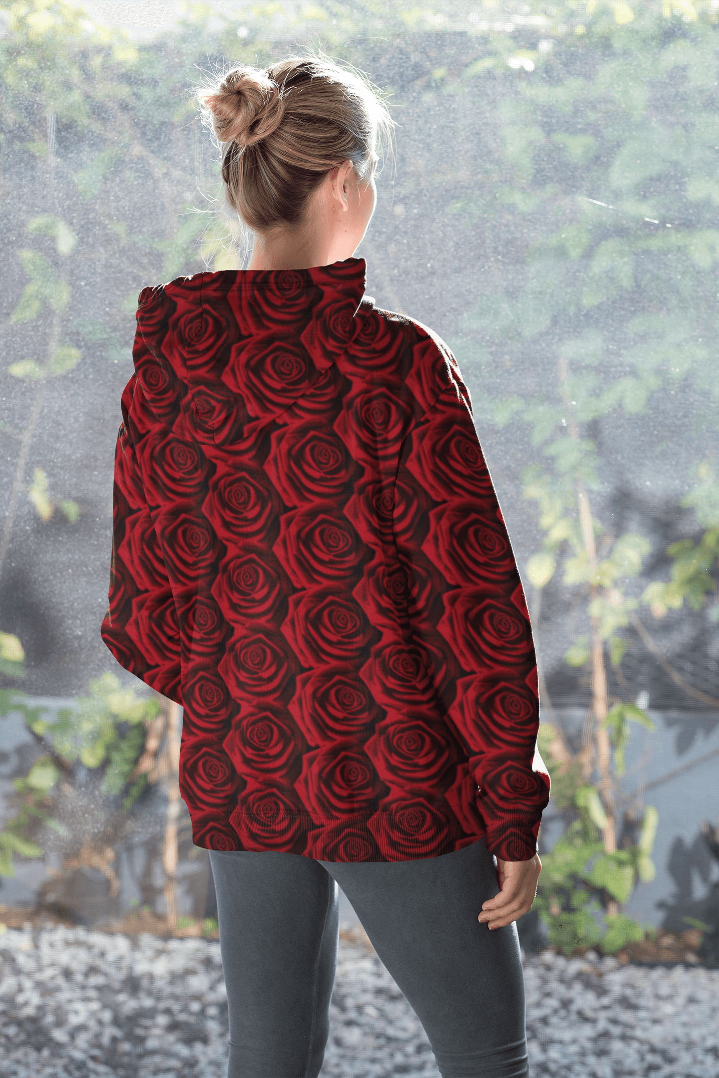 Moody Roses Premium Pullover Hoodie