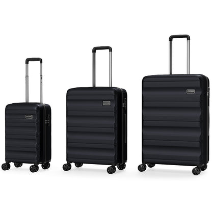 3-Piece Hardside Luggage Set 20/24/28 Inch Lightweight Hardside Suitcases