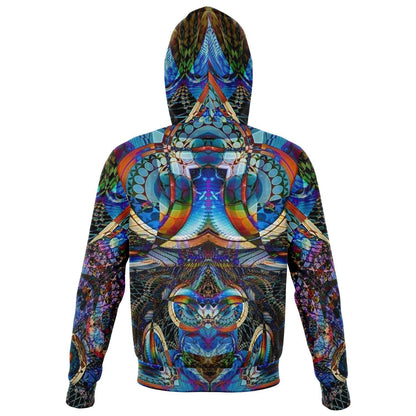 SACRED WISDOM PREMIUM ZIP UP HOODIE
