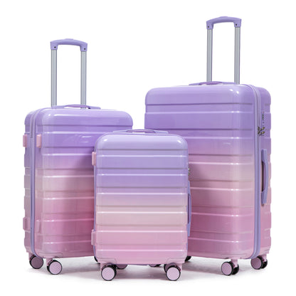 20'/24'/28' 3-Piece PC Spinner Wheel Luggage Set