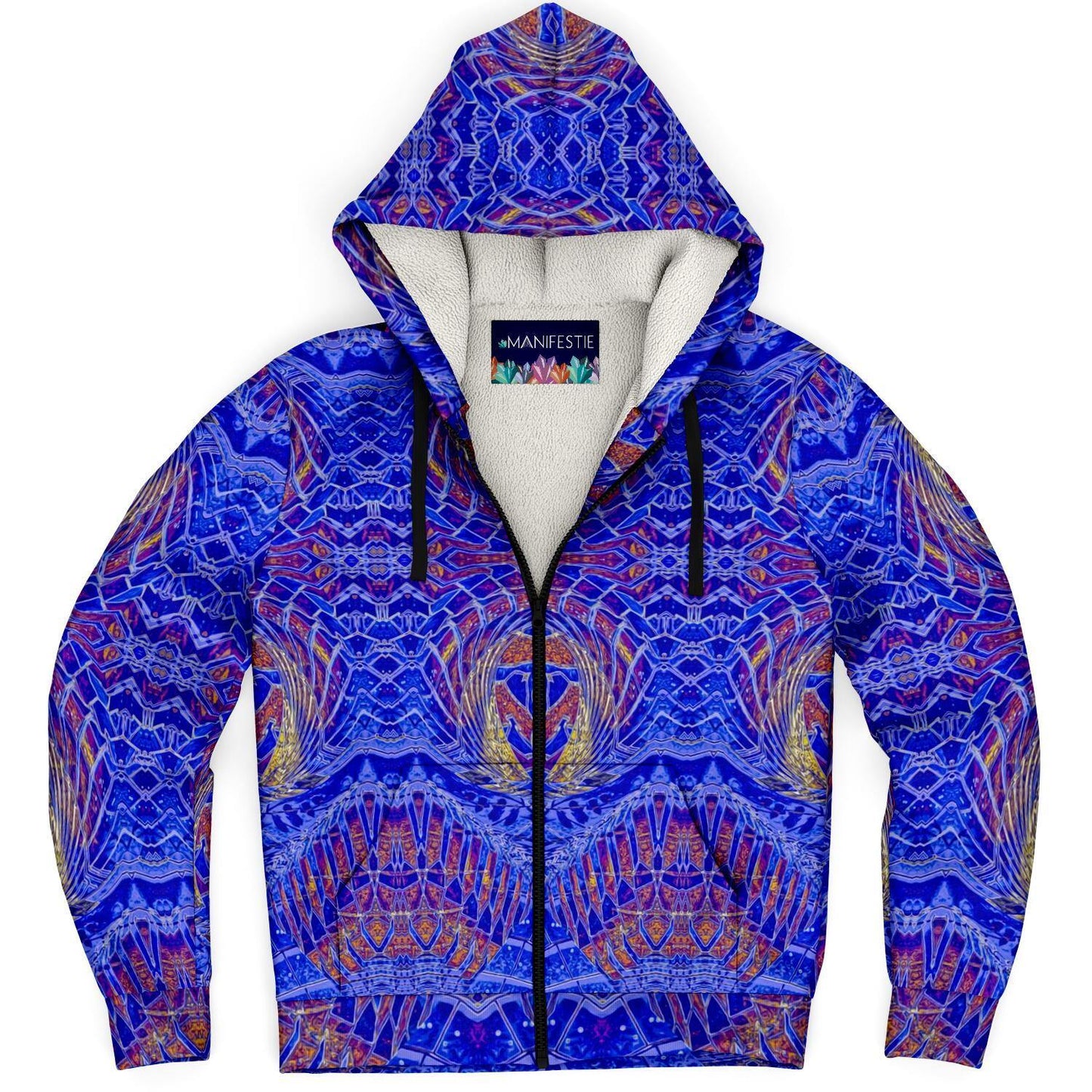 Temple of Anubis Premium Sherpa Lined Zip Hoodie