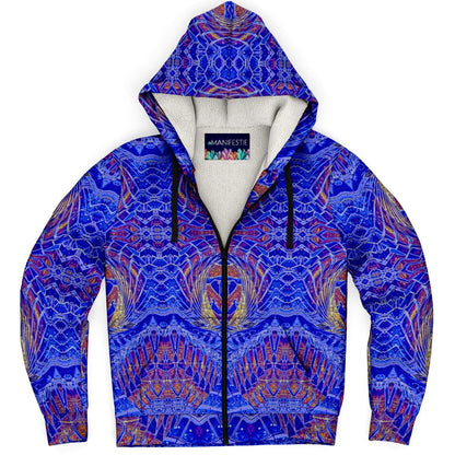 Temple of Anubis Premium Sherpa Lined Zip Hoodie