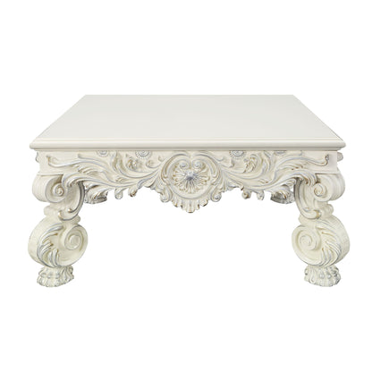 Adara Elegant White Coffee Table