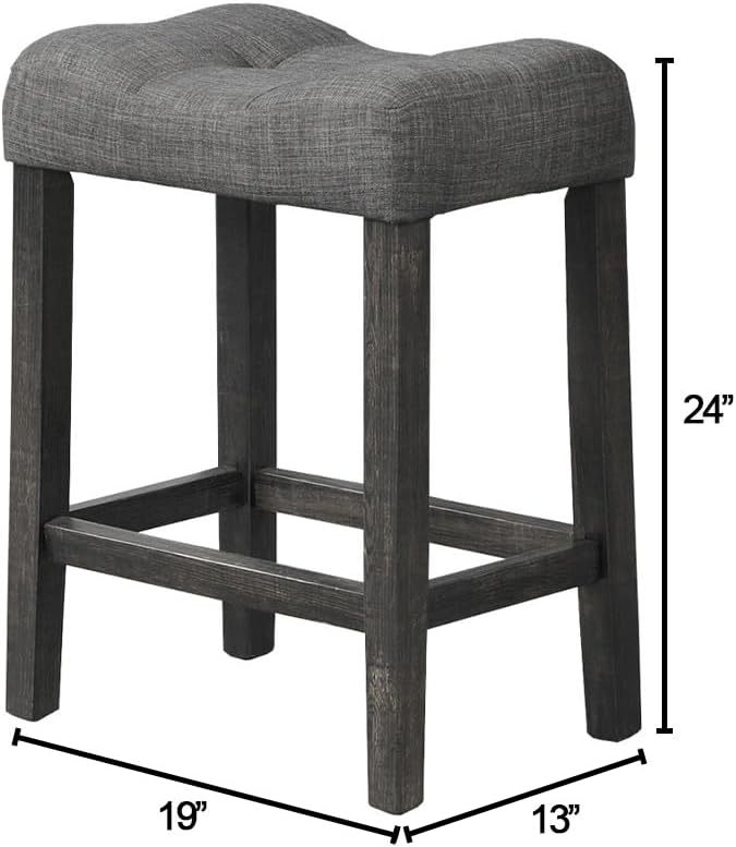 5 Piece Transitional Counter Dining Set