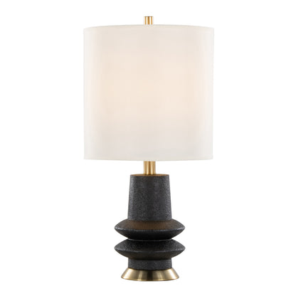 Lloyd 26" Contemporary Polyresin Table Lamp - Set of 2