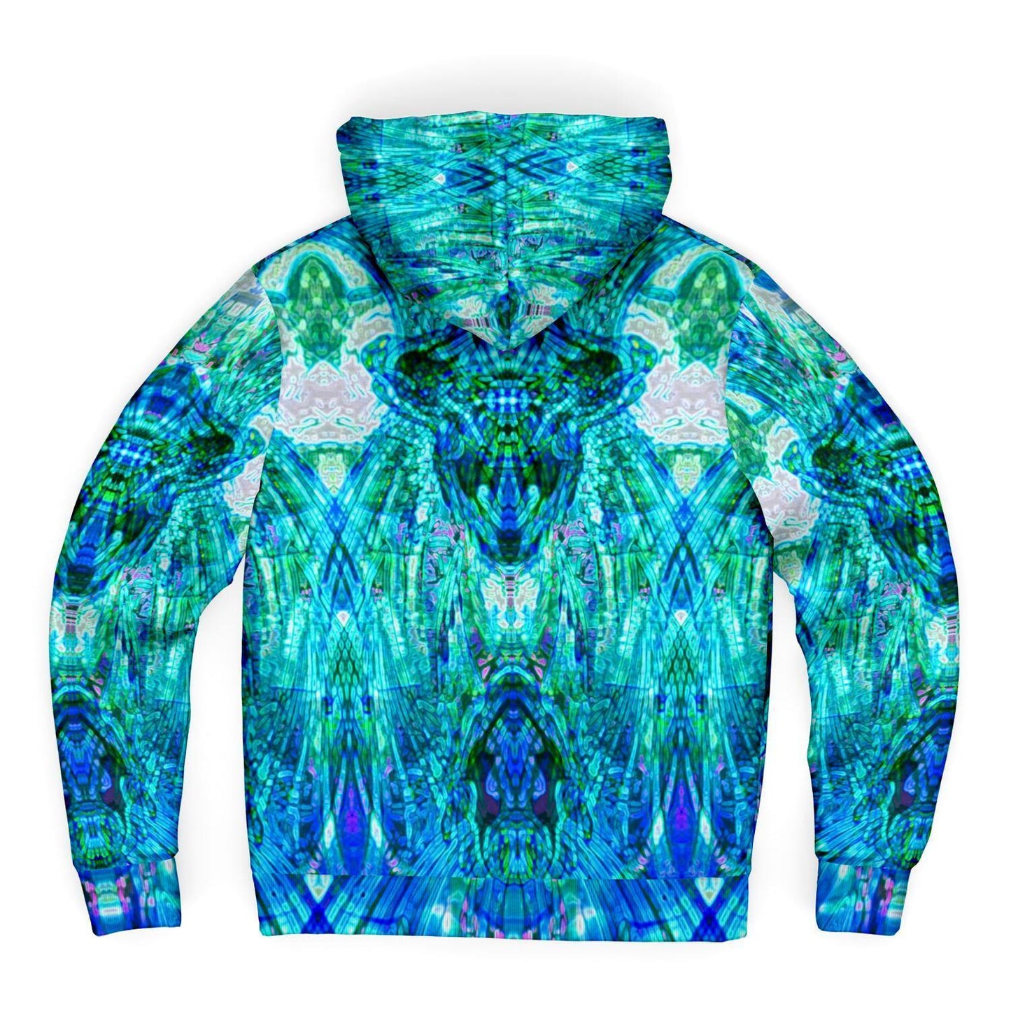 Morning Glory Premium Sherpa Lined Zip Hoodie