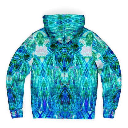 Morning Glory Premium Sherpa Lined Zip Hoodie