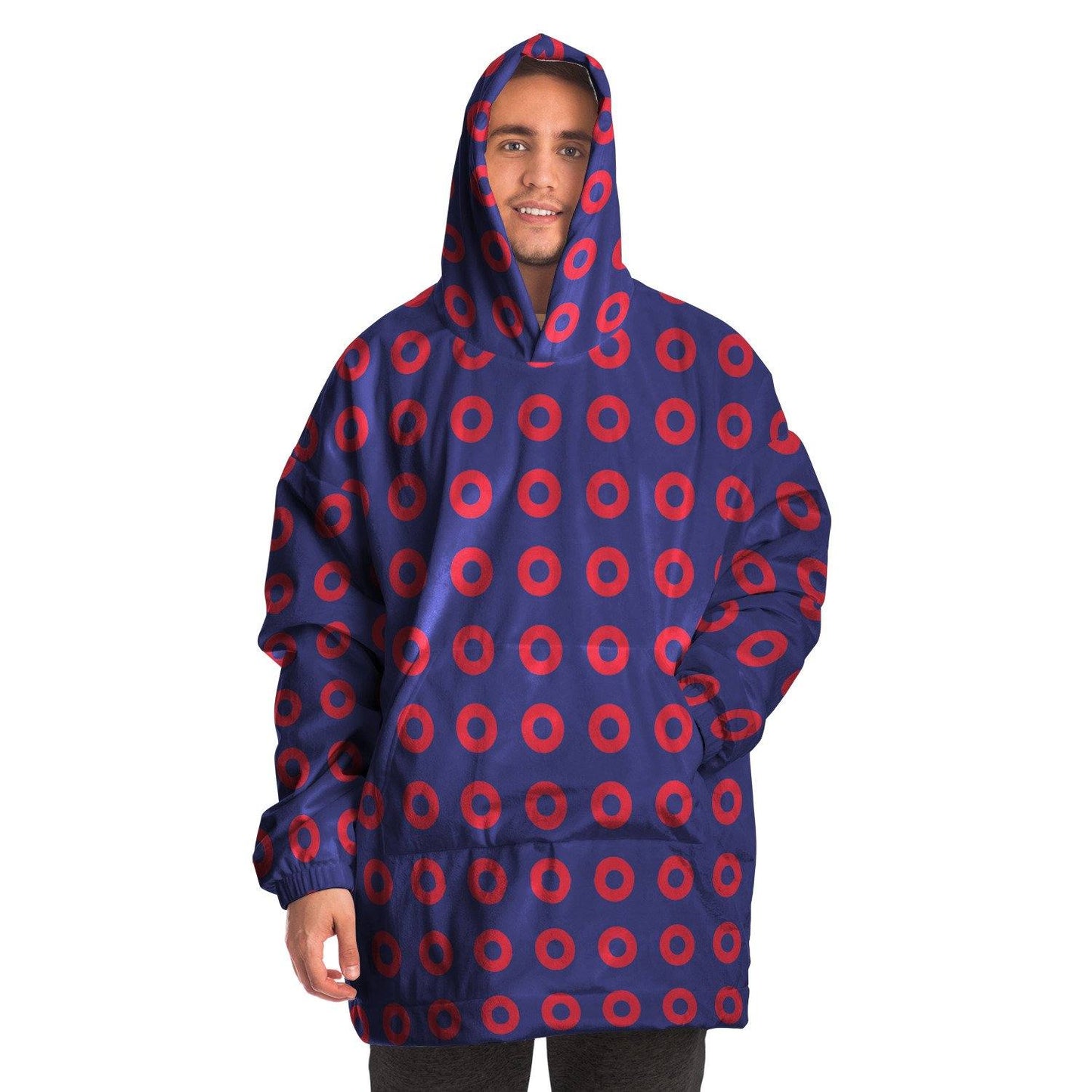 Phish Premium Sherpa Snug Hoodie | WEARABLE BLANKET | Fishman Donuts