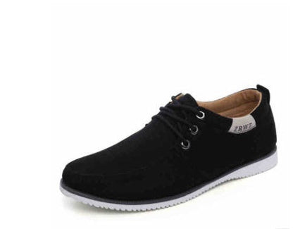 New spring and autumn men's shoes casual shoes sports shoes British wind shoes low to help men's running shoes breathable