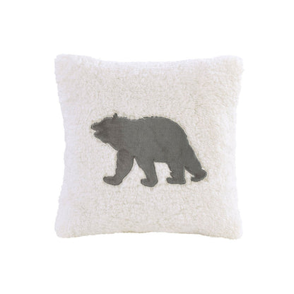 Full/Queen Plush to Sherpa Down Alternative Comforter Set