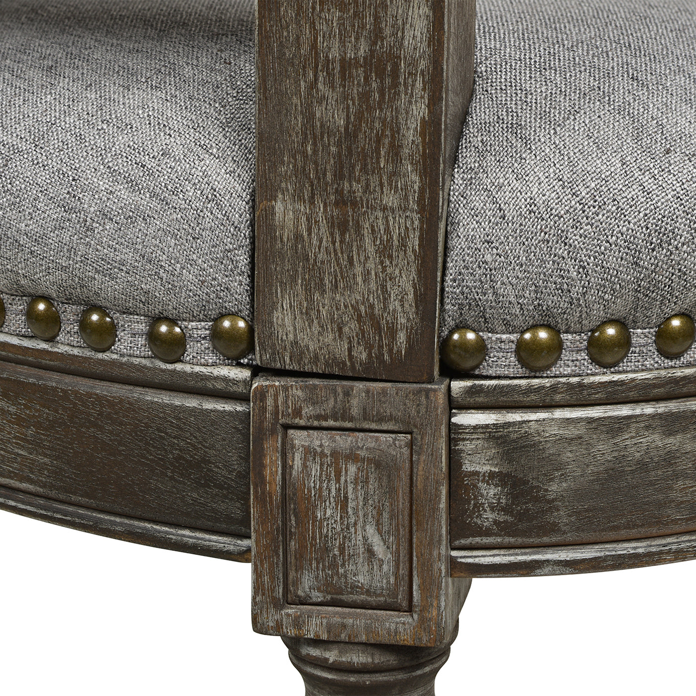 Triomphe Rattan Wicker High Back Armless Counter Bar Stool