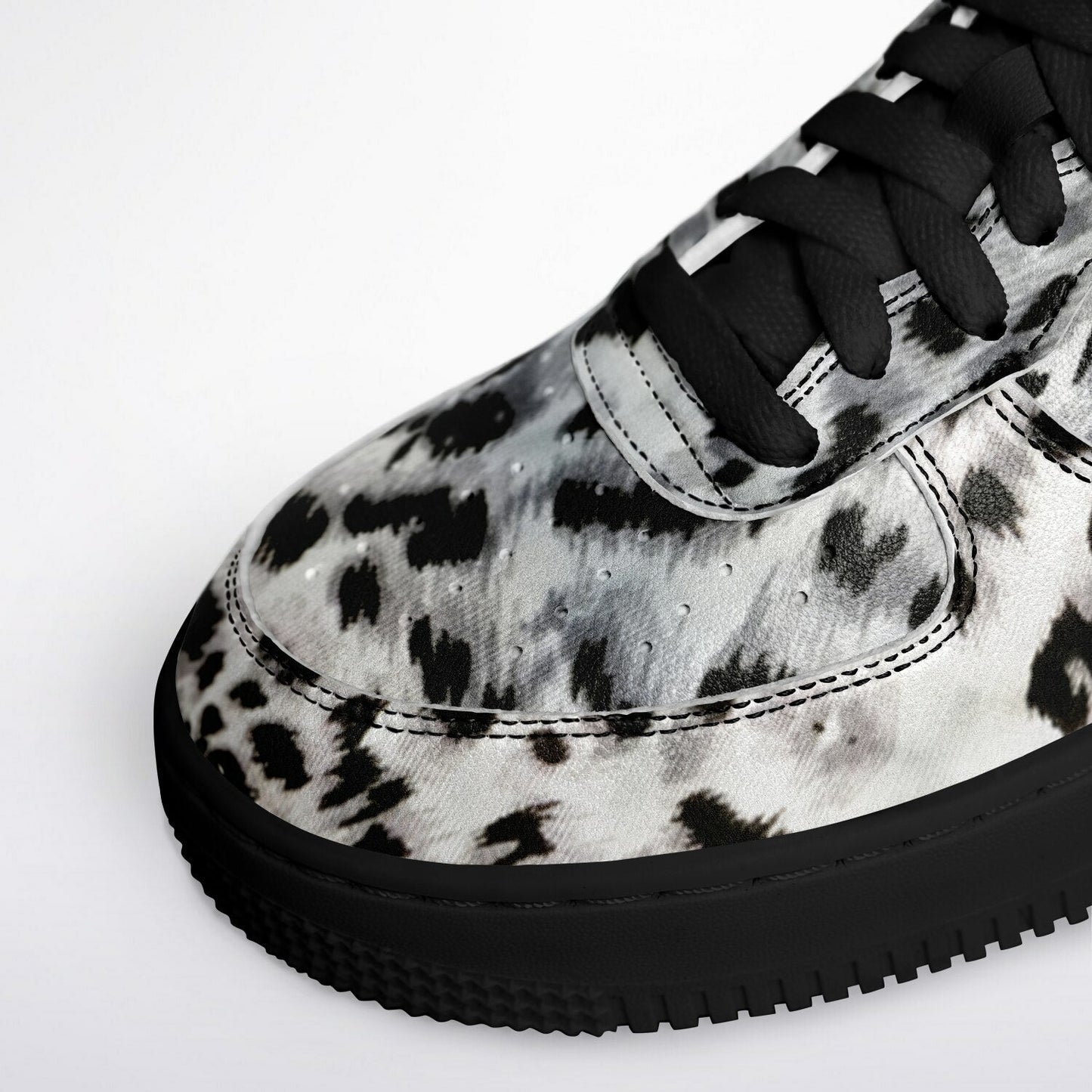 Snow Leopard High Top Sneakers