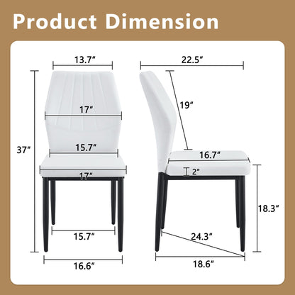 Dining Chairs With Shell Pattern, Comfort and Style