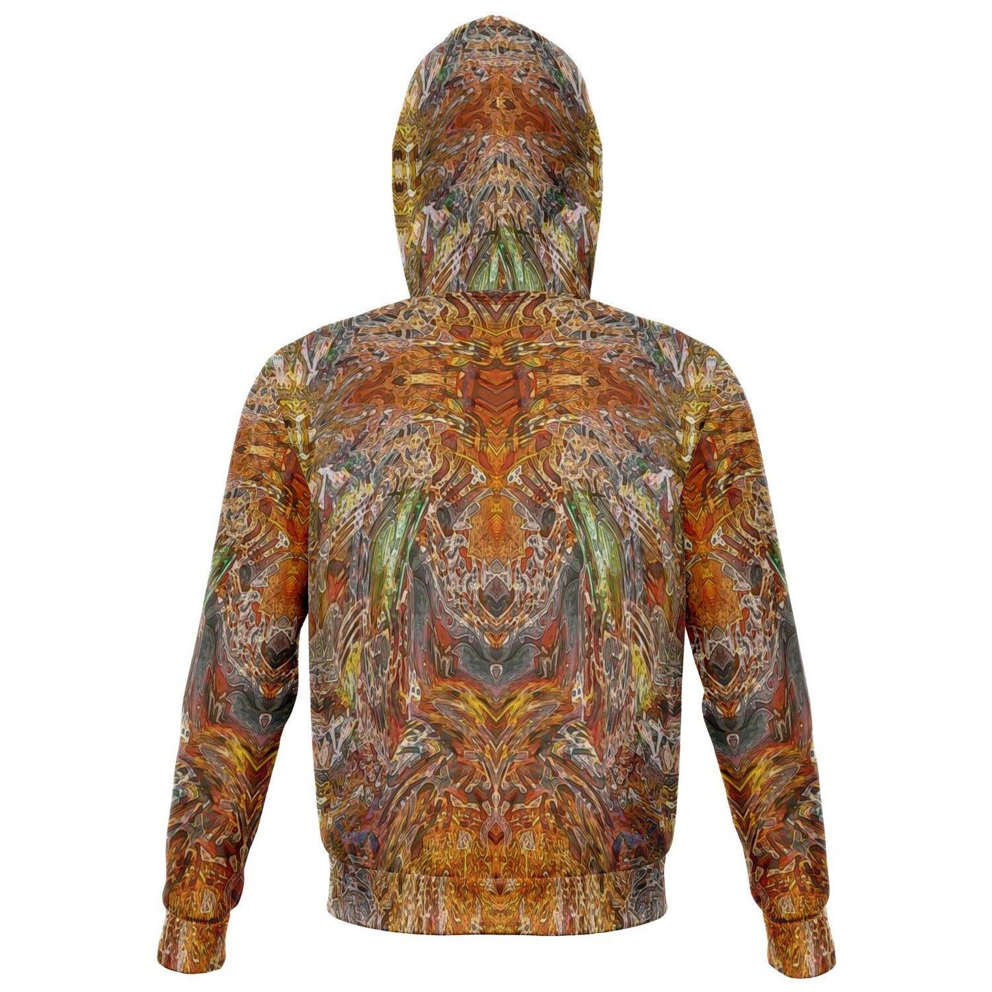 GOLDEN AMBER PREMIUM ZIP UP HOODIE