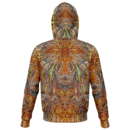 GOLDEN AMBER PREMIUM ZIP UP HOODIE