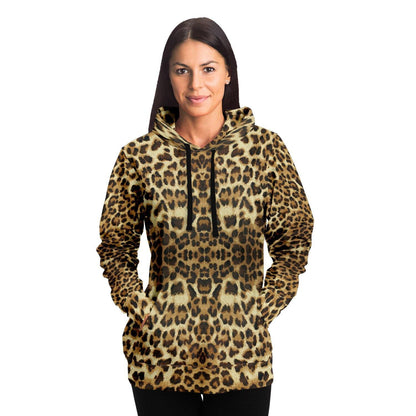 Leopard Print Pullover Hoodie