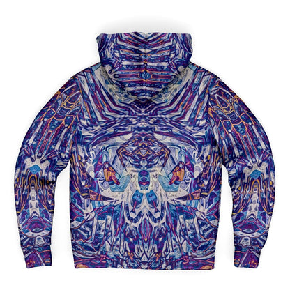 Spider Queen Premium Sherpa Lined Zip Hoodie