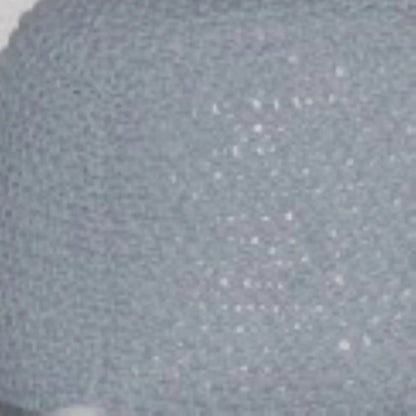 Semi Rounded Pouf Cable Knitted Perfect Seating