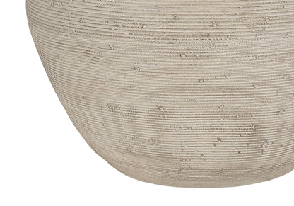 Lighting, 25'h, Table Lamp, Cream Concrete, Beige Shade, Contemporary