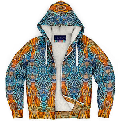 Nightspell Premium Sherpa Lined Zip Hoodie