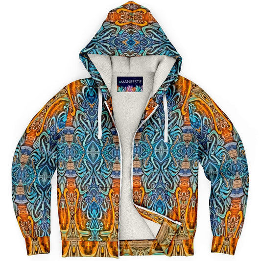 Nightspell Premium Sherpa Lined Zip Hoodie
