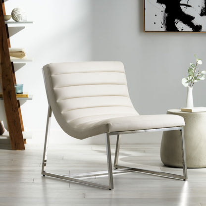 Wilmouth Roll Occasional Chair - White
