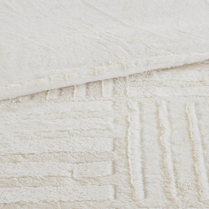 King/Cal King Fur Down Alternative Comforter Mini Set