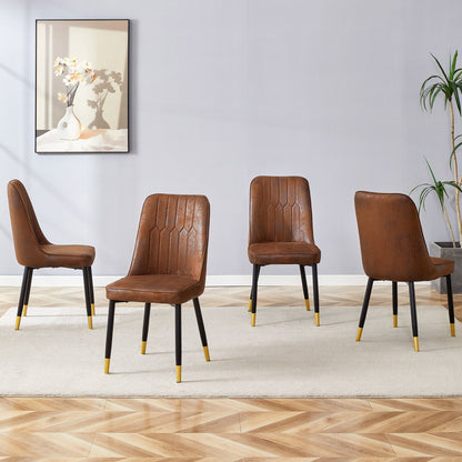 Modern Chair With Metal Legs