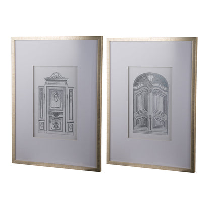 The Grand Portal™ Duo — Architectural Pencil Art Prints