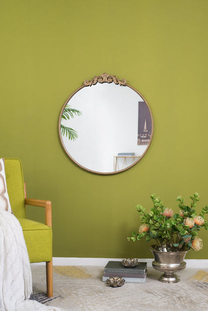 The Aurelia Round Mirror