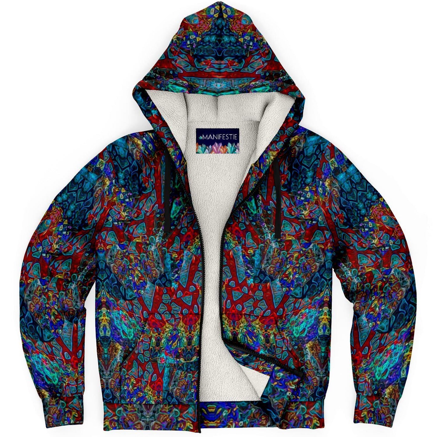 Elamite Premium Sherpa Lined Zip Hoodie
