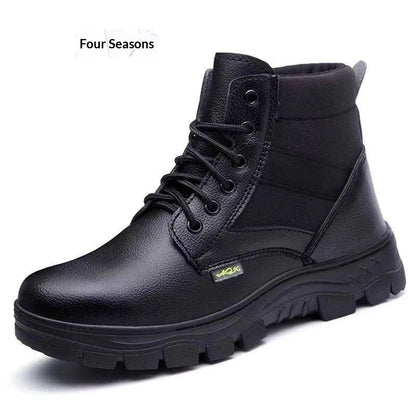 High Top Labor Protection Safety Shoes For Men