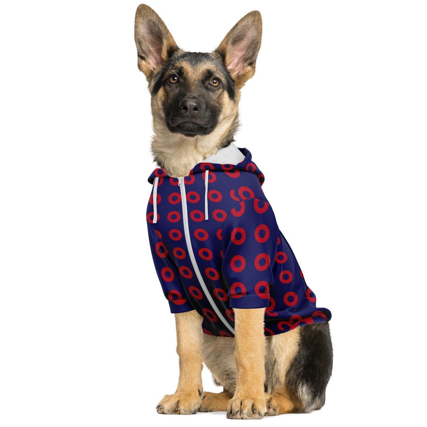 PHISH PREMIUM DOG ZIP UP HOODIE | Fishman Donuts
