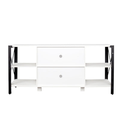 Industrial TV Stand for Living Room and Bedroom