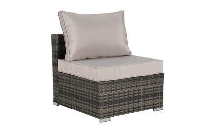8 Pieces Outdoor Patio Sectional Sofa Couch