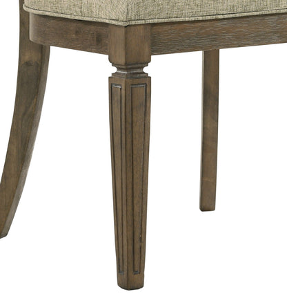 Parfield Weathered Side Chair (Set of 2) - Light Brown / Oak