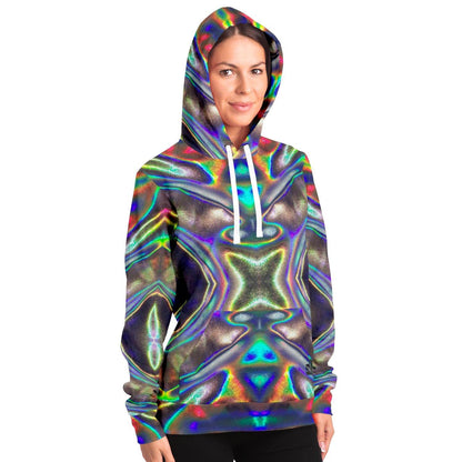 Holographic Print Premium Pullover Hoodie