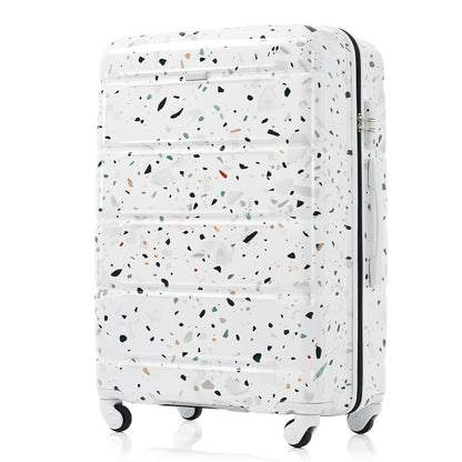Luggage Set of 3 with USB Port and Spinner Wheels